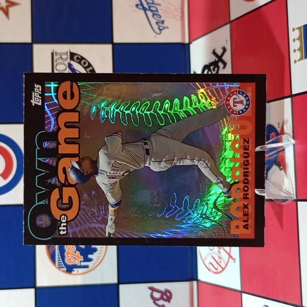 Alex Rodriguez baseball card